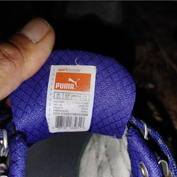 Puma women's running shoes sneakers purple size 7. 188 - Picture 10 of 12